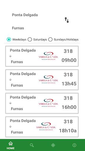São Miguel Bus screenshot 2