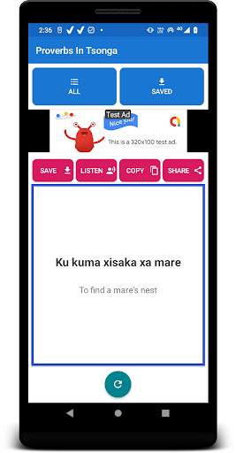 Proverbs In Tsonga screenshot 1