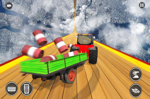 Mega Ramp Tractor Stunt Racing screenshot 3