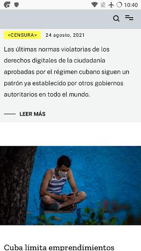 Navegador Ceno screenshot 2