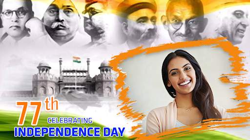 Independence Day Photo Frame screenshot 1