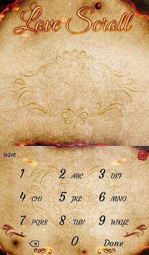 Love Scroll Animated Keyboard screenshot 5