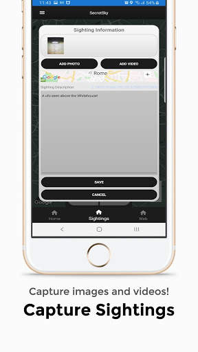 SecretSky - The Real-time UFO Tracking Tool screenshot 3