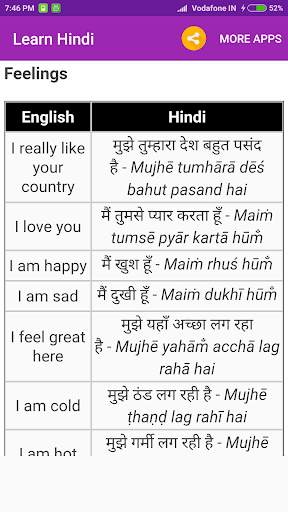 Learn Hindi screenshot 3