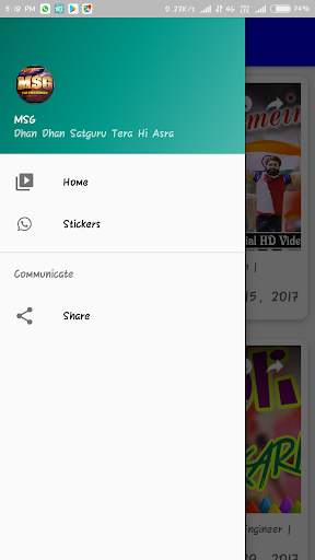MSG - Videos and WhatsApp Stickers screenshot 5