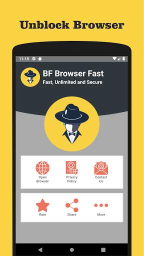 Free Browser - Unblock VPN Browser screenshot 1