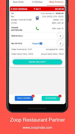 Zoop Restaurant Partner screenshot 2