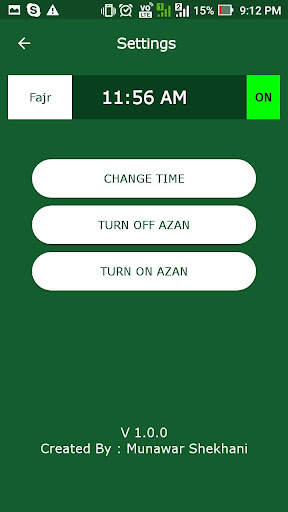 5 Azan Alarm screenshot 4