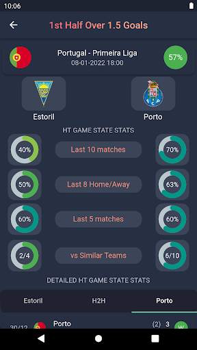 1Half King Football Tips screenshot 2