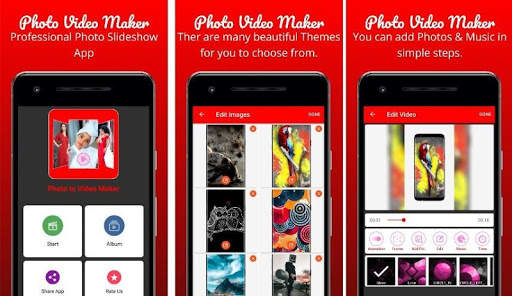 Photo Video Maker -  Music Video Maker : Slideshow screenshot 1
