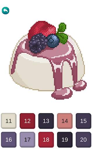Candy Pixel Art - Candy Sandbox Coloring screenshot 2
