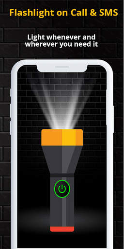 Flashlight on Call & SMS - Flash alert screenshot 3