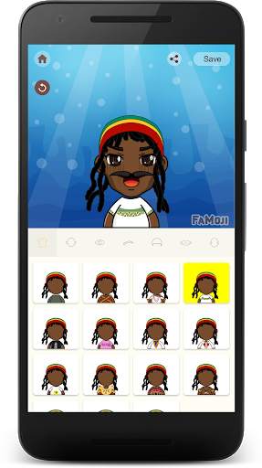FaMoji Maker - Face Moji Meme for African Emoticon screenshot 4