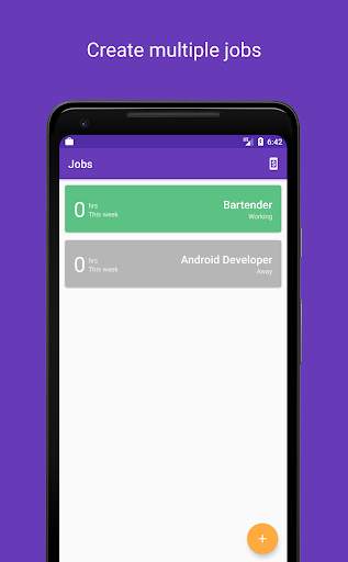 Shiftly Lite: Track Work Hours & Pay screenshot 1