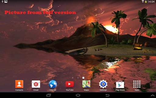3D Volcano Live Wallpaper FREE screenshot 14