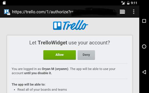 Widget for Trello™ screenshot 8