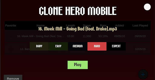 Clone Hero Mobile - MP3 Rhythm Game screenshot 3
