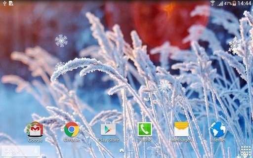 Winter Flowers Live Wallpaper screenshot 8