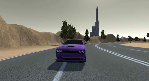 Highway Drift Challenger Speed Racing Srt Game 3D screenshot 6