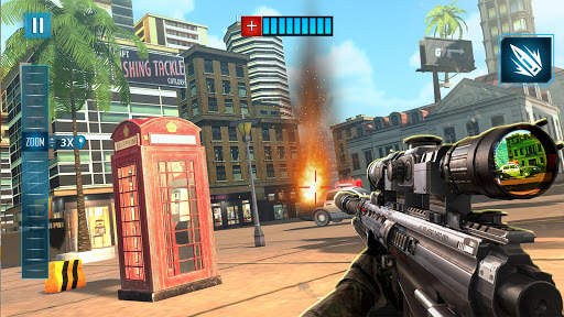 Hero Sniper FPS Shooting Games screenshot 1