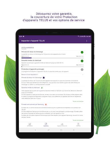 Inspection d’appareil TELUS screenshot 14