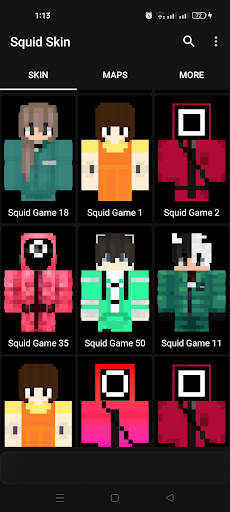 Squid Skins Minecraft PE screenshot 2
