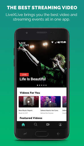 LiveXLive Video screenshot 1