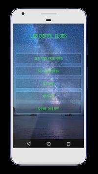 Digital Clock Live Wallpaper 1 تصوير الشاشة