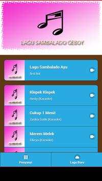 Lagu Sambalado Geboy screenshot 2