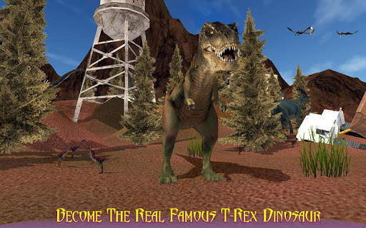 Angry Dinosaur Simulator screenshot 1