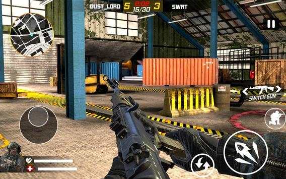 Frontline Combat Sniper Strike : Modern FPS hunter screenshot 1