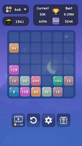 2048 Classic: Number Block Puzzle & Merge Game screenshot 4
