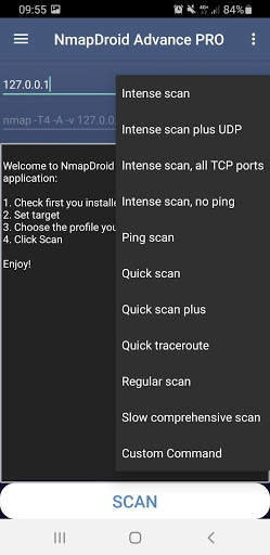 Nmap-Droid Advance FREE screenshot 4