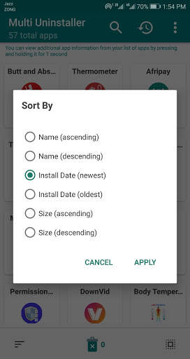 Easy Uninstaller App - Multi App Uninstall 5 تصوير الشاشة