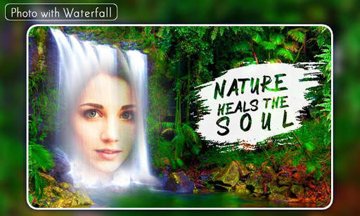Photo with Waterfall – Nature Photo Editor screenshot 2