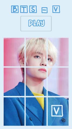 BTS [V] Puzzle Game screenshot 1