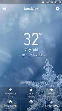 3D G-Color Live Weather Widget screenshot 4