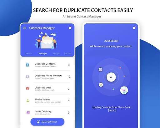 Merge duplicate contacts - Clean up duplicates screenshot 5