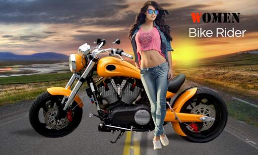 Women Bike Photo Suit Editor screenshot 7