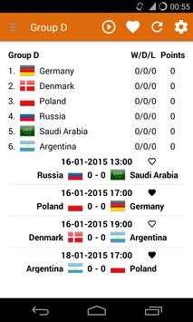 Qatar 2015 Handball Results screenshot 3
