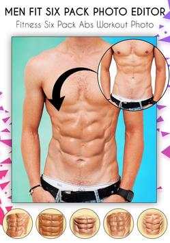 Man Fit Body Editor - Six Pack Abs Body Style 2 تصوير الشاشة