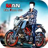 Men Moto Bike Photo Suit - Bike Rider Image Editor on 9Apps