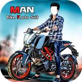 Men Moto Bike Photo Suit - Bike Rider Image Editor 1.0