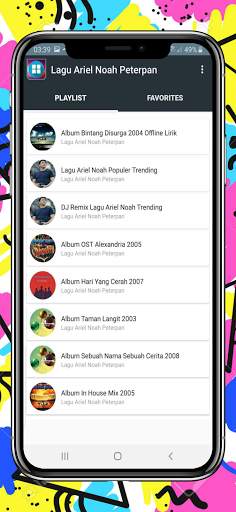 Lagu Ariel Noah Peterpan Full Album Offline Lirik screenshot 1