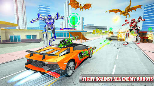 Flying Fire Dragon Robot Transform - Flying Dragon screenshot 5