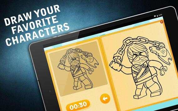 Time Draw for Lego Ninjago screenshot 3