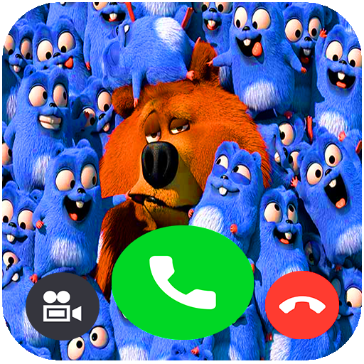 grizzy and the lemmies : fake call video and chat icon