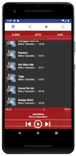 Lagu Ambon Populer Offline screenshot 2