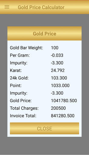 Gold Lab Price Calculator скриншот 3