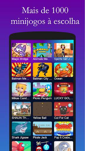 Mini-jogos online screenshot 1